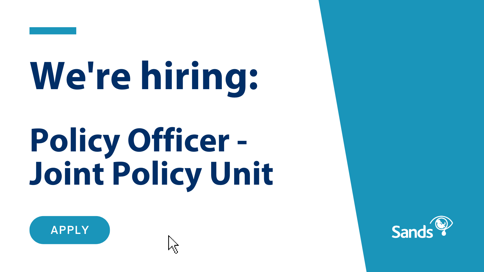 We are hiring Policy Officer - Joint Policy Unit